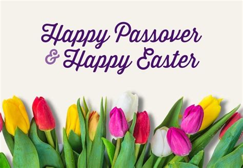 happy passover and easter 2023